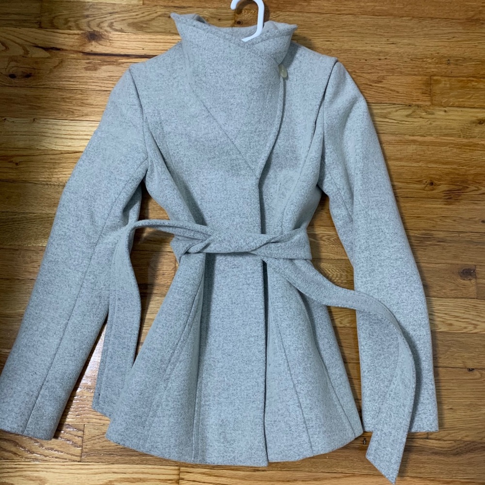 Babaton’s wool blended peacoat from Aritzia